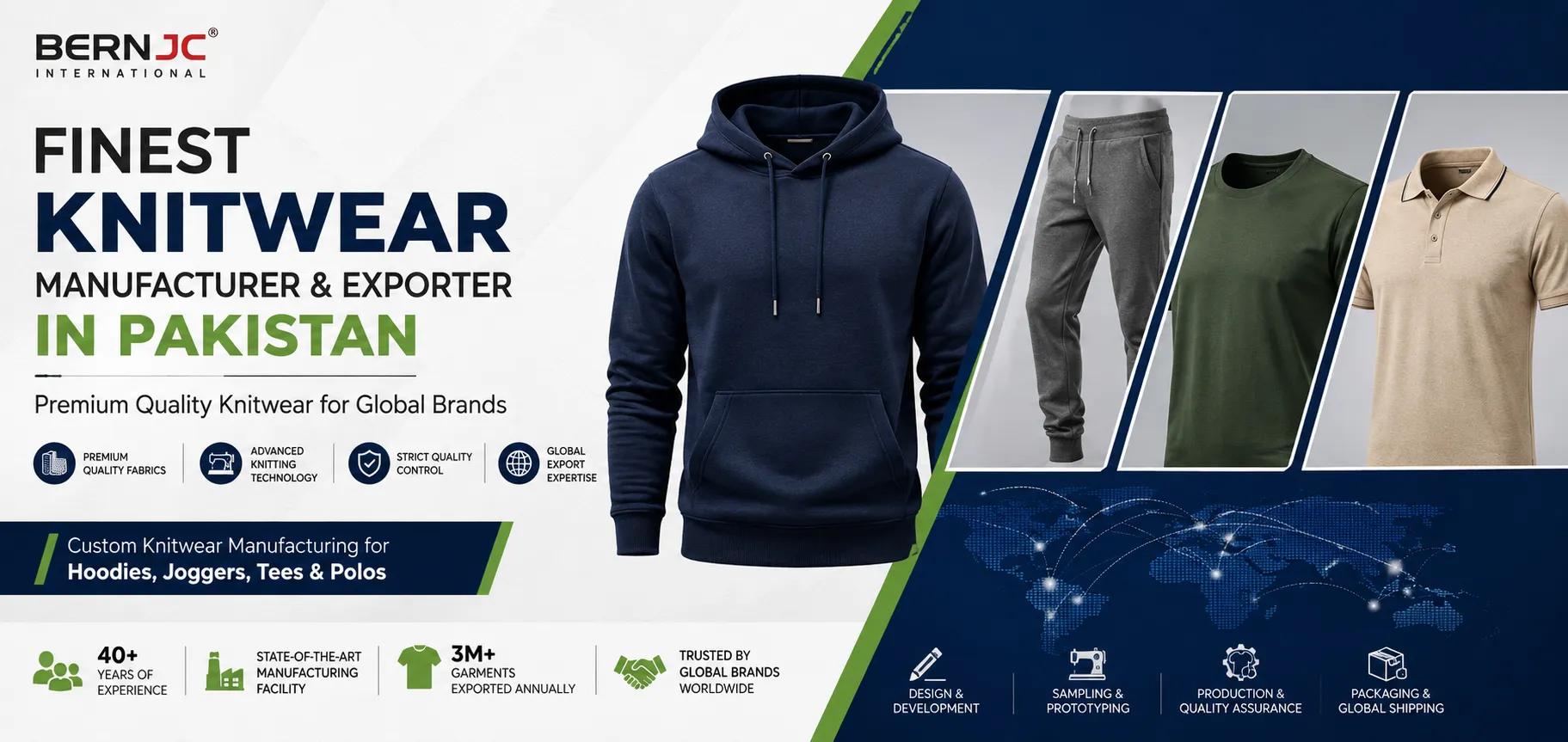 Knitwear Manufacturer & Exporter in Pakistan – Bern JC